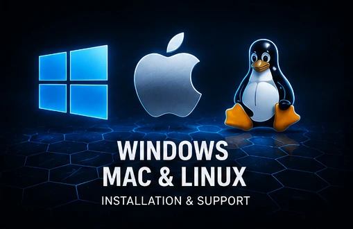 Services informatiques VenturAlp pour Windows, Mac et Linux
